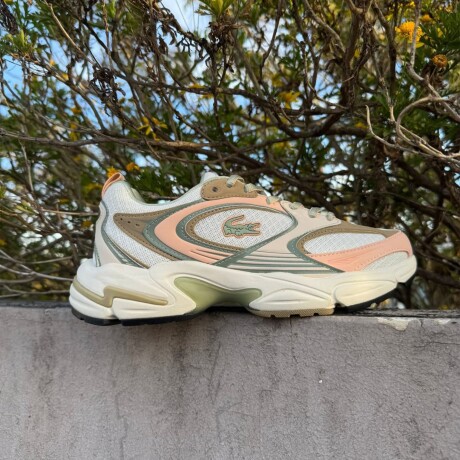 Championes LACOSTE Storm 96 2K Biege & Pink