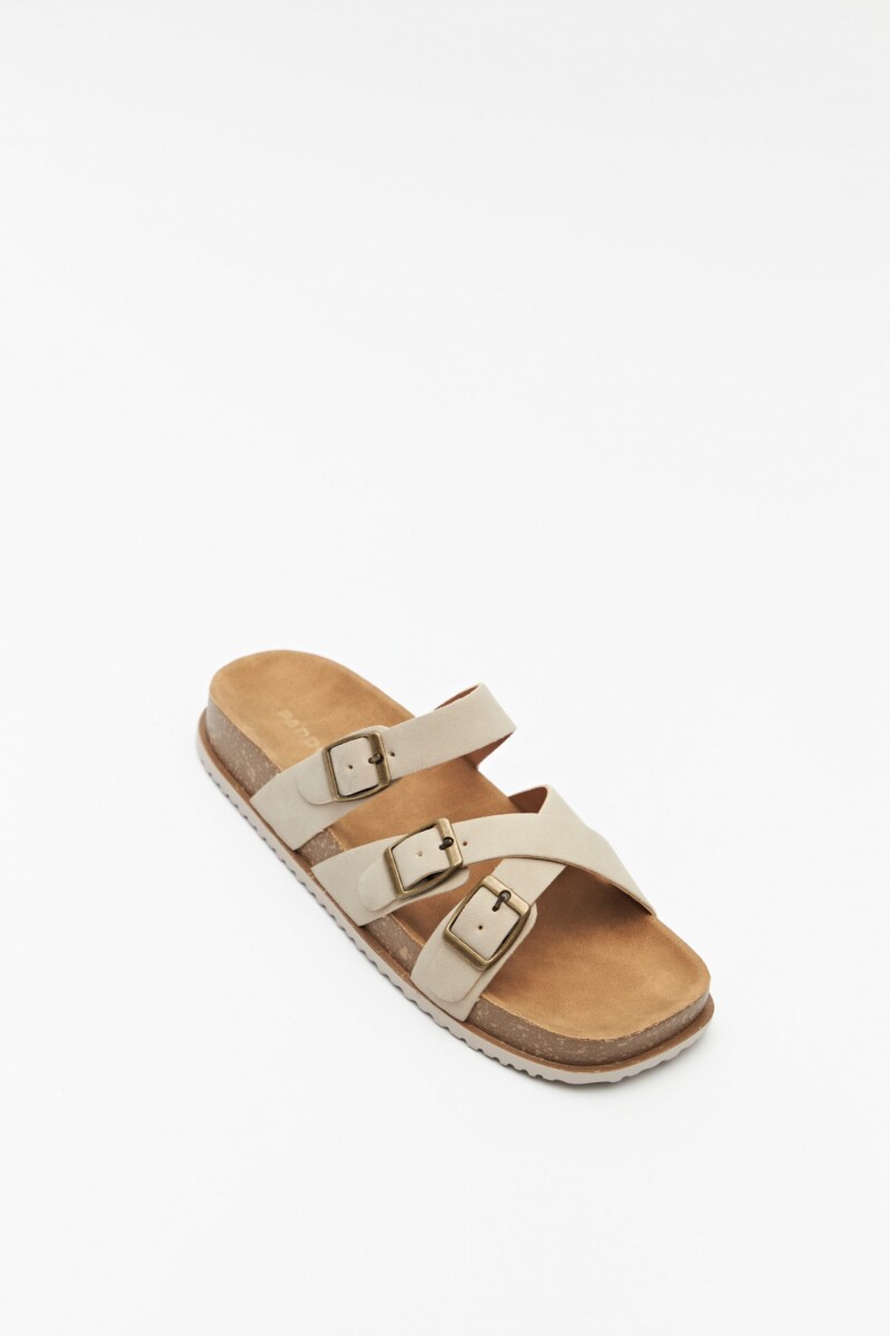 SANDALIA NATIS Beige