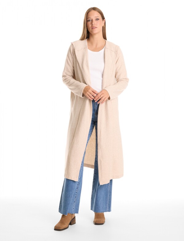 Cardigan Duster BEIGE
