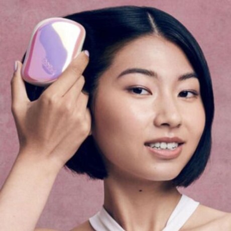 Cepillo para Desenredar Tangle Teezer The Compact Styler Sweet Lilac & Yellow Chrome
