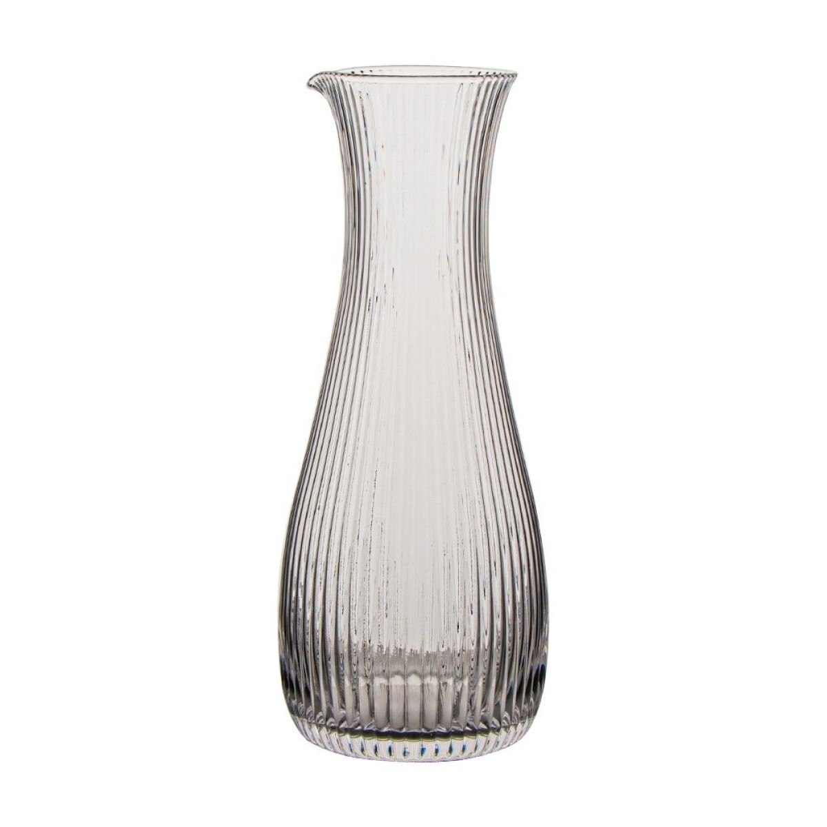 DECANTER VIDRIO 1.7L INCOLORO ACANALADO 