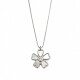Conjunto cadena y colgante flor con Nacar Conjunto cadena y colgante flor con Nacar