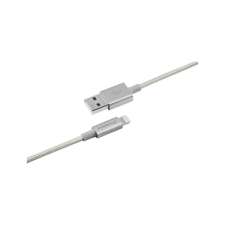 Cable USB Lightning 1,5 Mts NYLON EUAL 15NB INTELBRAS Cable Usb Lightning 1,5 Mts Nylon Eual 15nb Intelbras