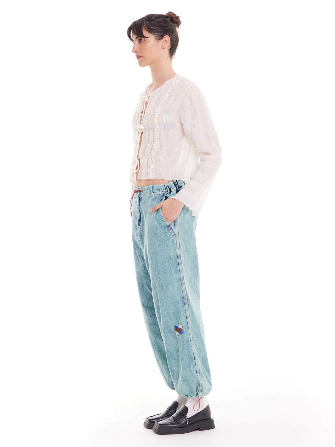 Jean Parachute Washed azul l