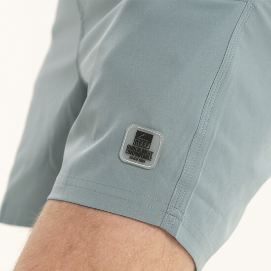 Short Reef Swim Liso Azul