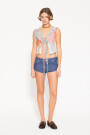 MINI SHORT BUBBLE Azul