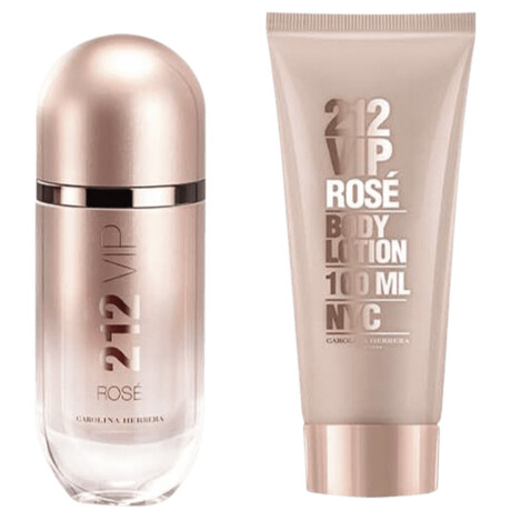 Set Perfume Carolina Herrera 212 VIP Rose 80ml + Body Lotion 100ml Set Perfume Carolina Herrera 212 VIP Rose 80ml + Body Lotion 100ml
