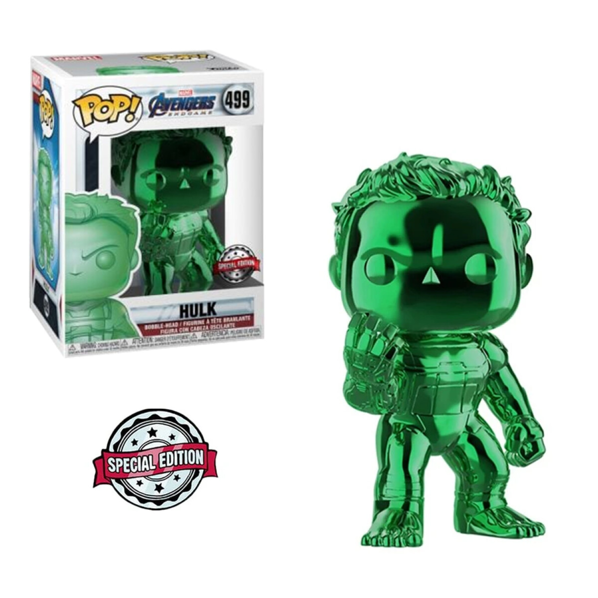 Hulk · Marvel Avengers (Green Chrome) [Exclusivo] - 499 