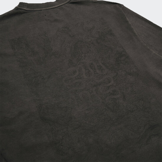 Remera Wasted Talent Manga Larga Lugano Negro