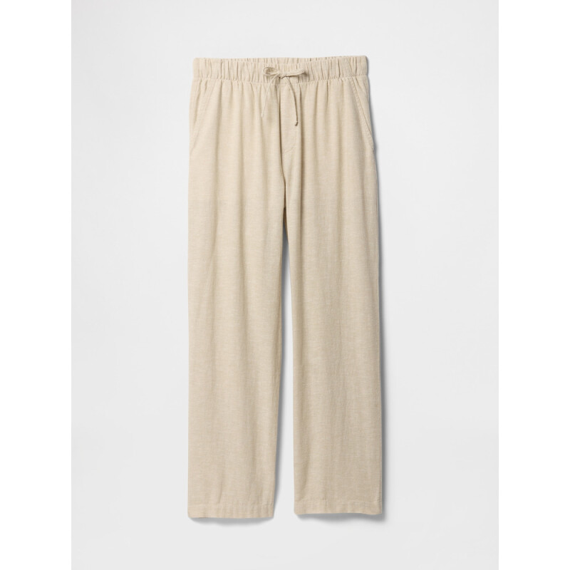 V-LINEN EASY PANT FLAX LINEN