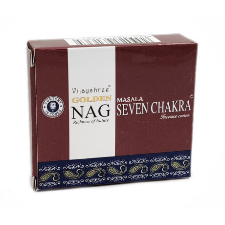 Conos De Inciensos Seven Chakra