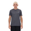 Remera New Balance de Hombre - HEATHERTECH - MT41070BKH BLACK