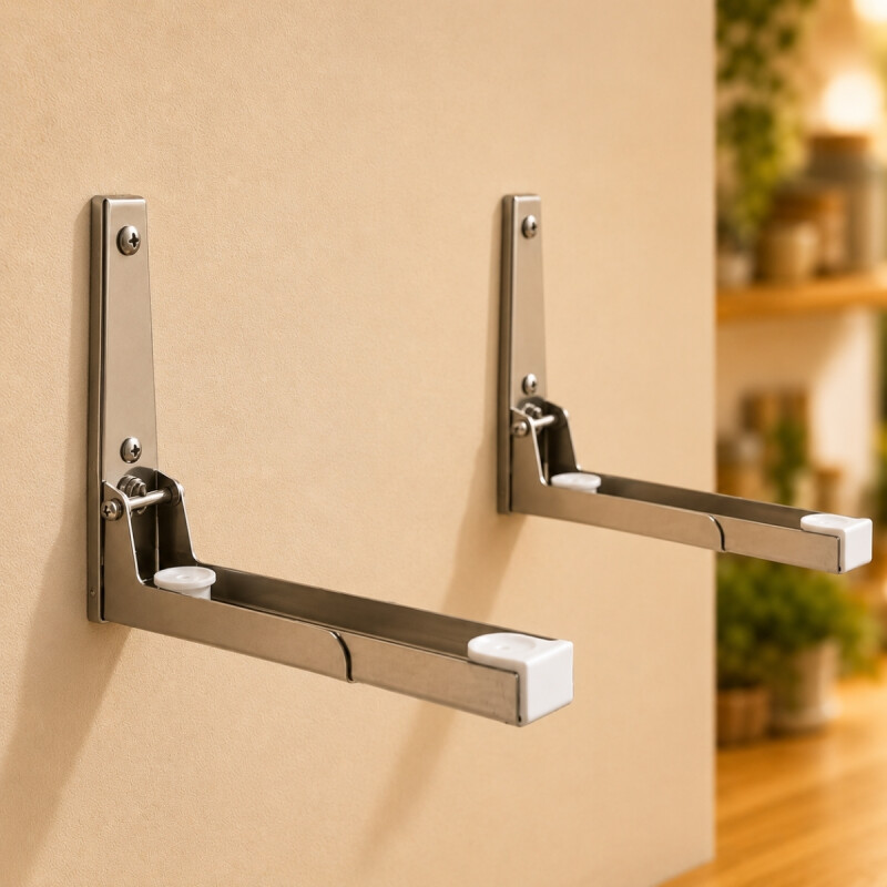 Soporte para microondas PLATEADO