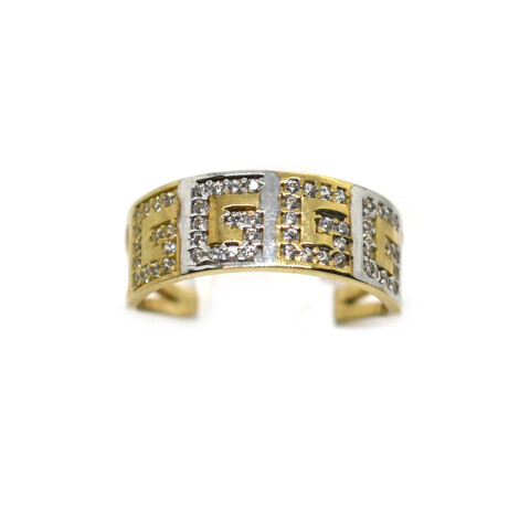 Anillo en Oro 9Kilates con Zirconias Anillo en Oro 9Kilates con Zirconias