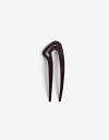 Peinetas y Palitos Acrilico Rojo Burdeaux