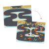 Stickers transferibles Rub on - Asfalto Djeco Stickers transferibles Rub on - Asfalto Djeco