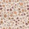 Guillermina De Lona Canvas Baby Lisas Del 16 Al 21 Floral Beige