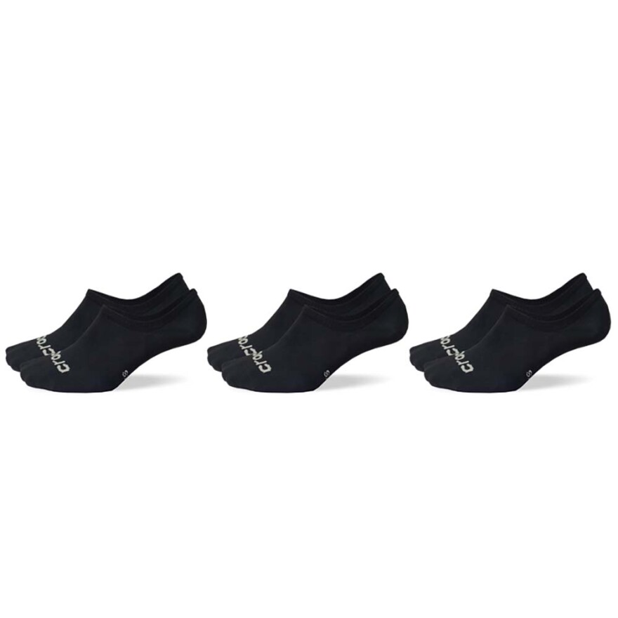 Medias Crocs Low Show (Solid) Unisex Black
