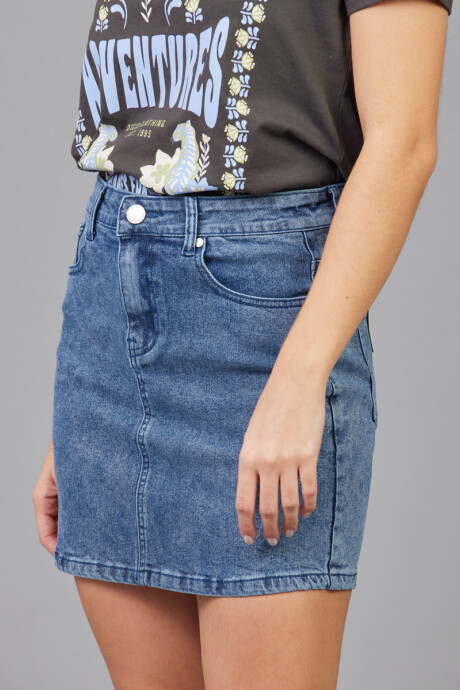 FALDA CORTA ALIORE DIXIE Azul Oscuro