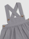 Falda Con Tirantes Azul