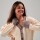 Saco cardigan slowly Beige/black