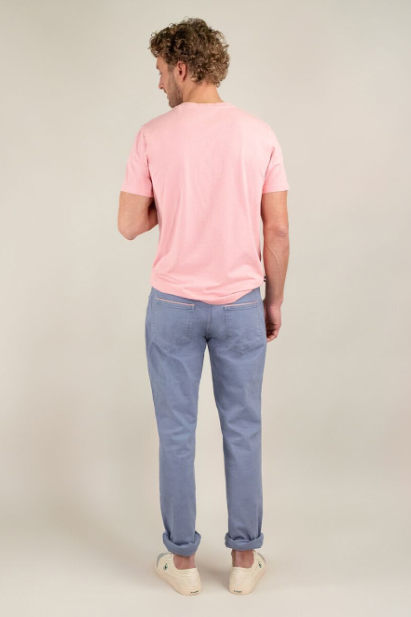 Pantalón 5 Bolsillos Azul