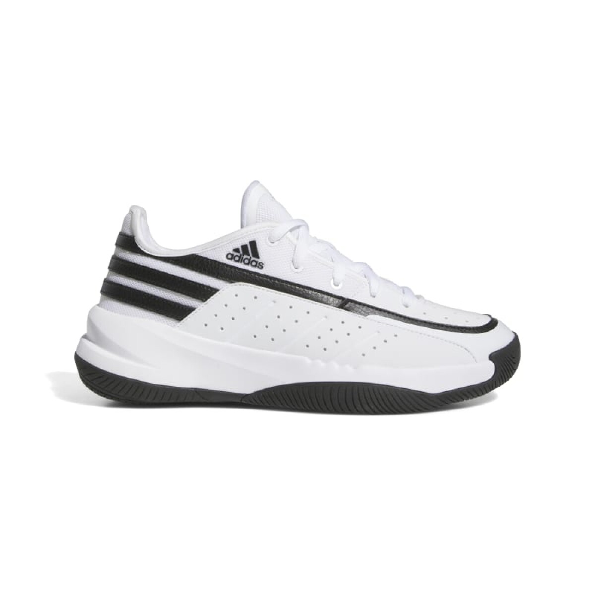 Championes Adidas Front Court de Hombre - ID8589 - Blanco-negro 