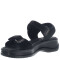 Sandalia de Mujer Azaleia Casual Vera Solft c/Velcro Negro