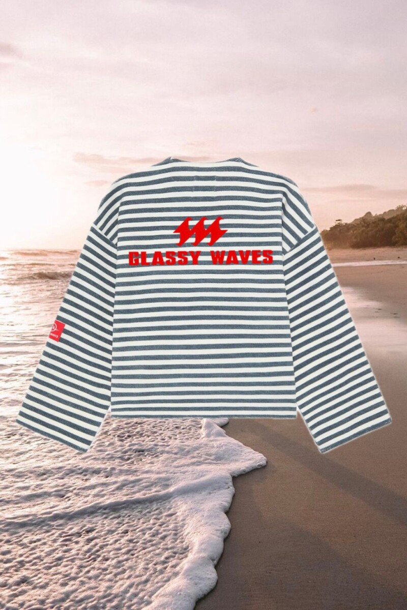 Buzo Reversible Marinero / Azul U