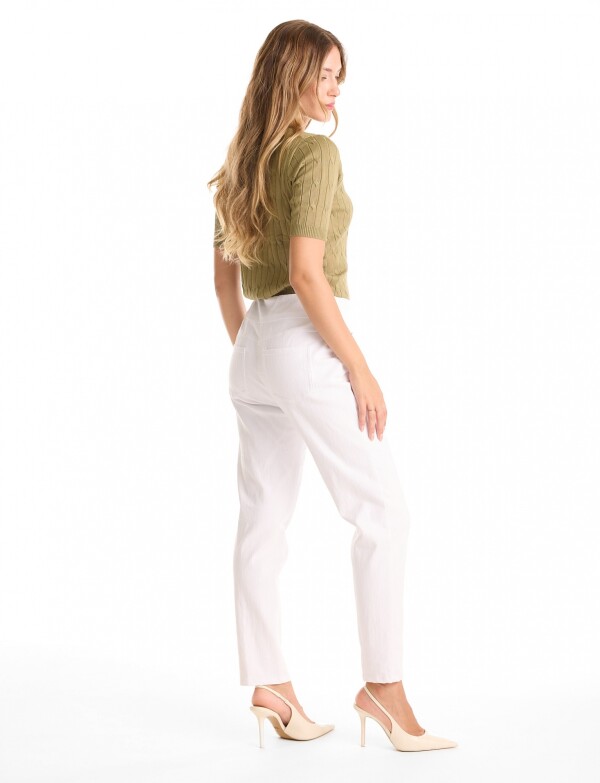 Jegging Denim Premium & Confort Total BLANCO