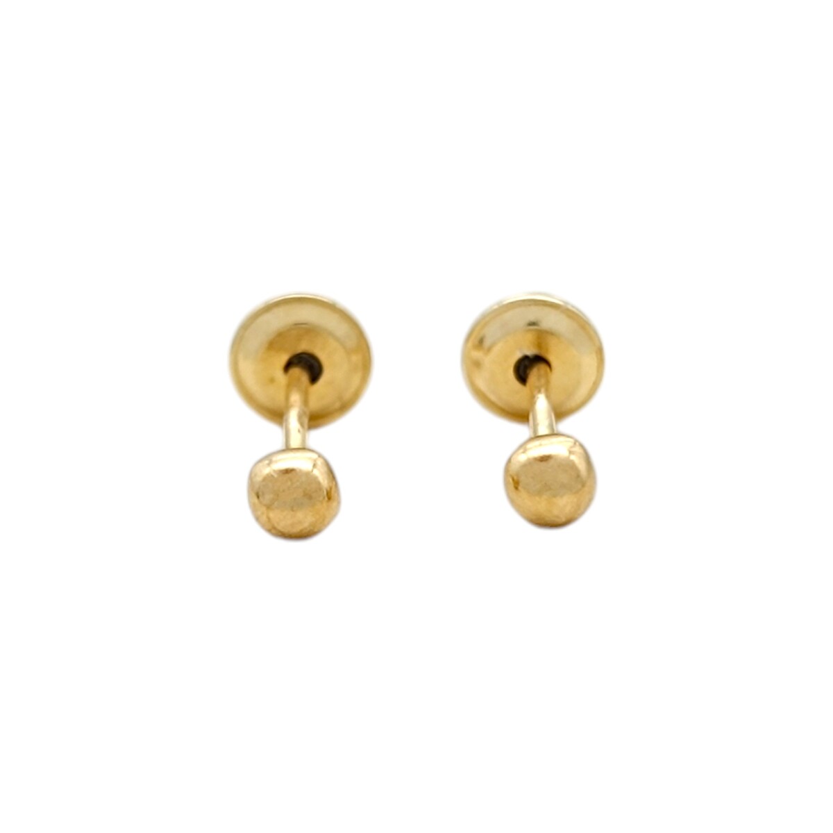 Abridores Bolitas-Oro Bajo-Sin Piedra-AB8044 - sinpiedra 