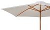 Sombrilla - Madera Natural Blanco