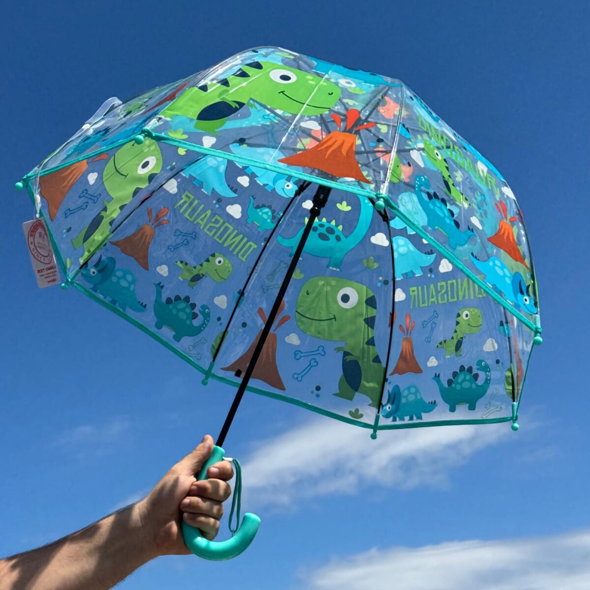 Paraguas Infantil Hongo Manual Resistente Al Viento 