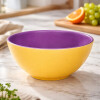 Amarillo/Lila Bowl 600 ml 14.5 cms Dec 0267 Amarillo/Lila Bowl 600 ml 14.5 cms Dec 0267