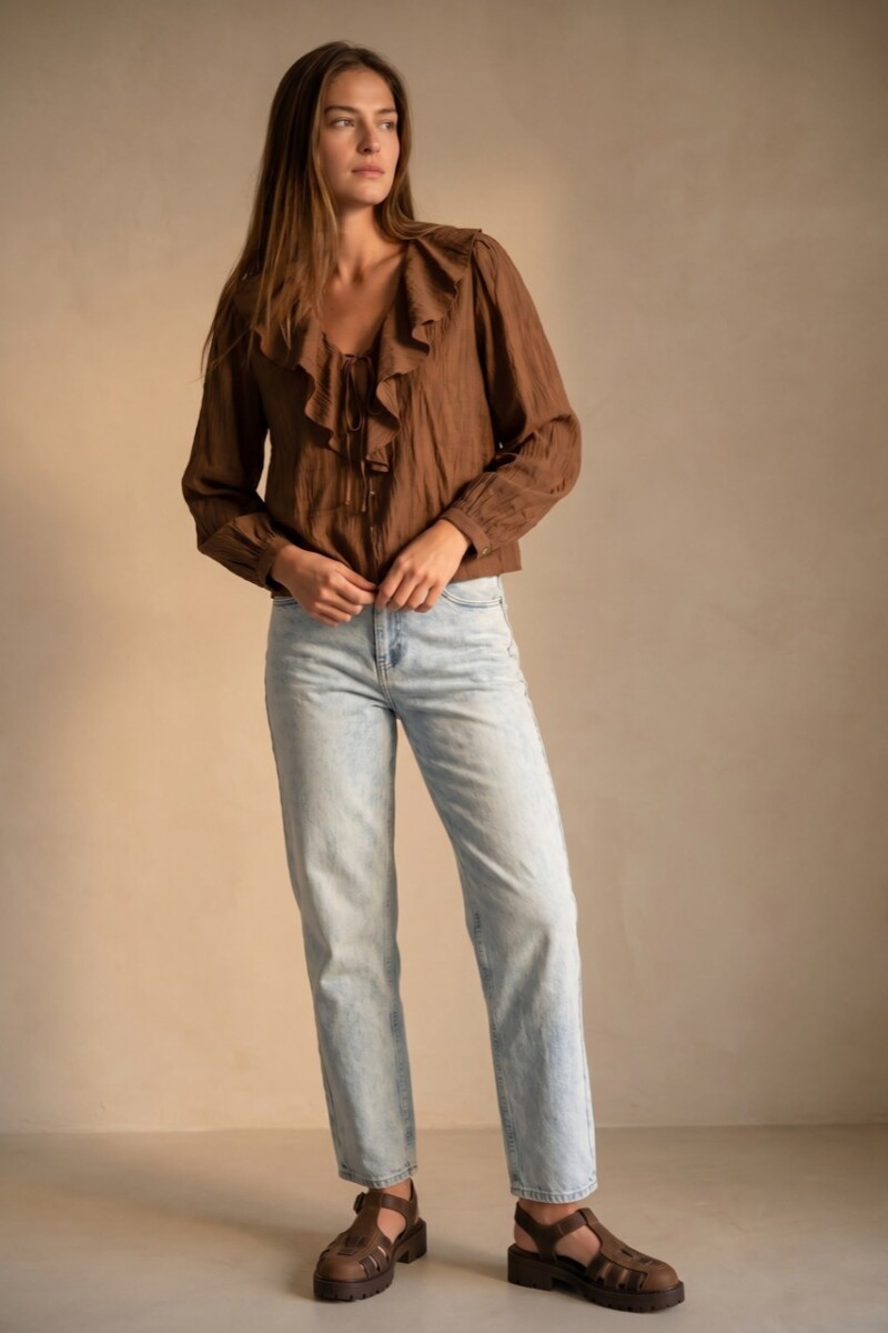 Blusa Marron