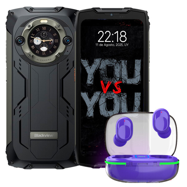 Blackview Bv9300 Pro 24gb/256gb + Regalo PK CEL BLACKVIEW BV9300PRO NEGRO +REGALO