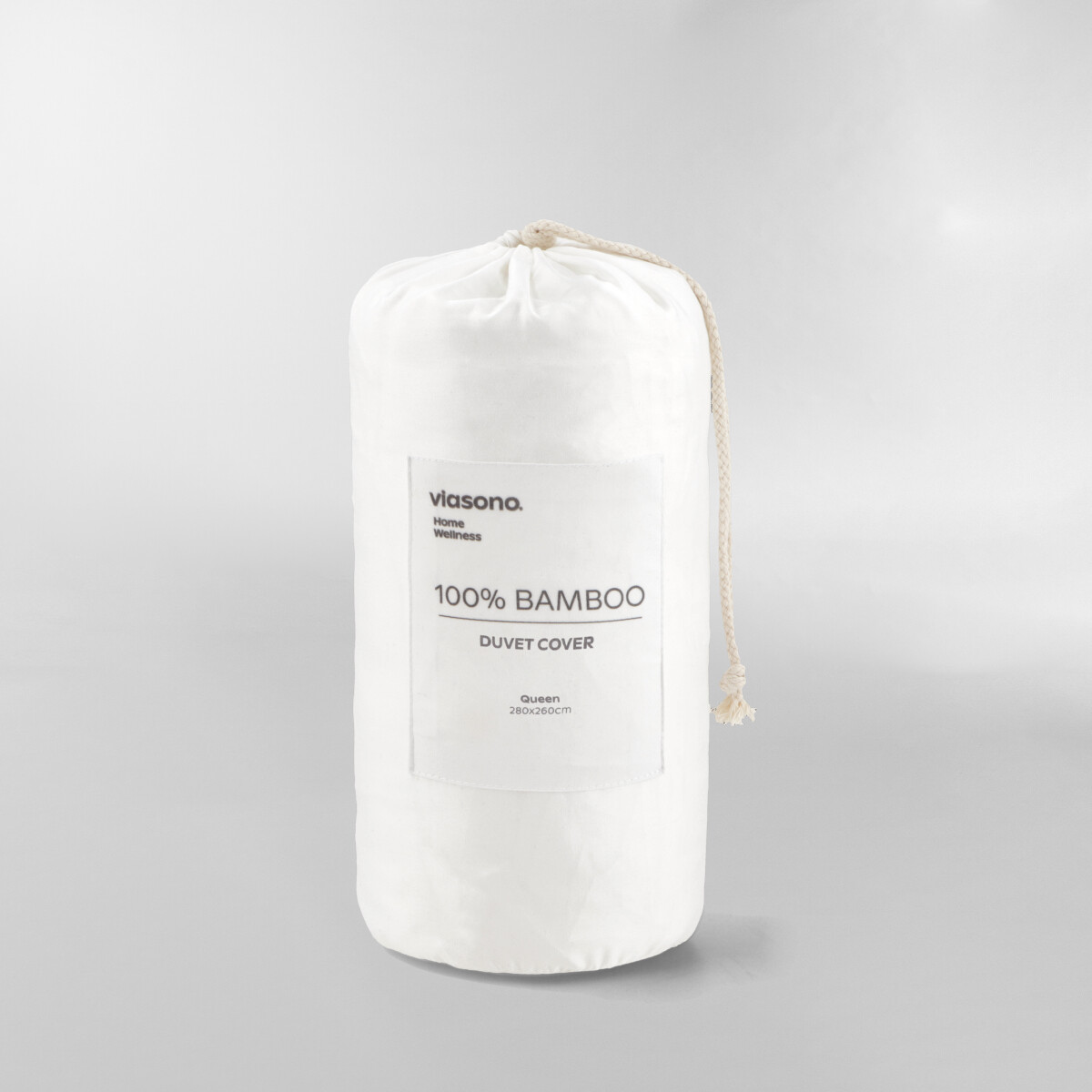 FUNDA DE DUVET ORGANIC BAMBOO Blanco QUEEN 