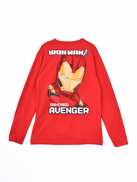 REMERA IRON MAN ROJO