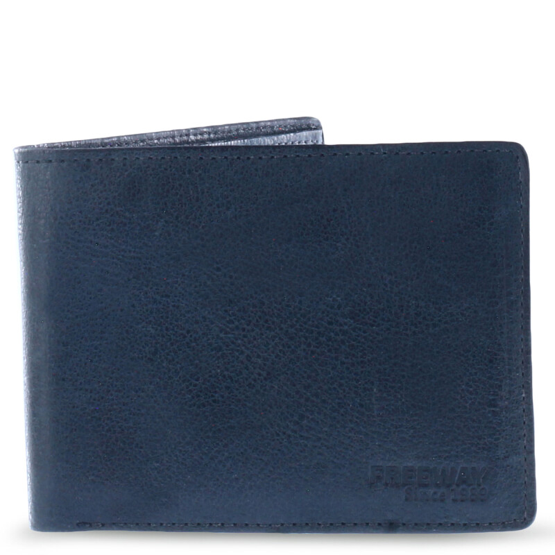 Billetera Freeway COIN Azul Marino