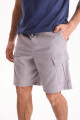 Bermuda De Gabrardina Frame Gris