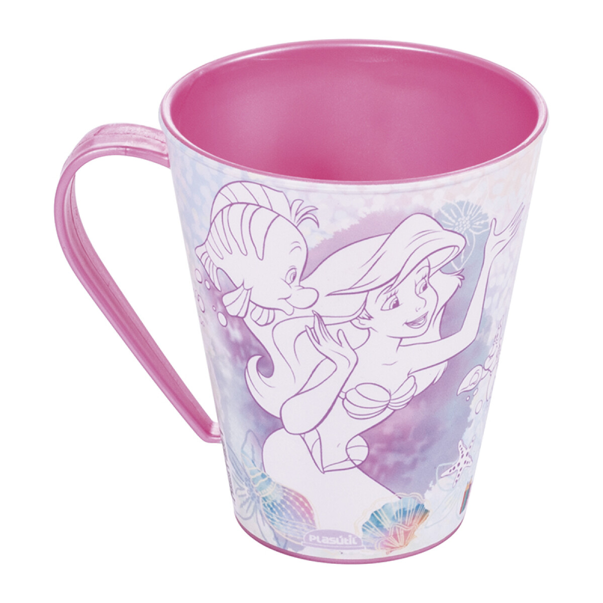 Taza Plástica Princesas Disney 360 ml - ROSA 