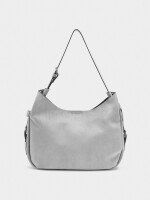 Bolso Estilo Hobo Efecto Piel gris
