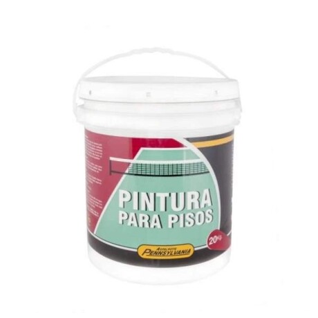 Pintura para Pisos 20kg Rojo Vial