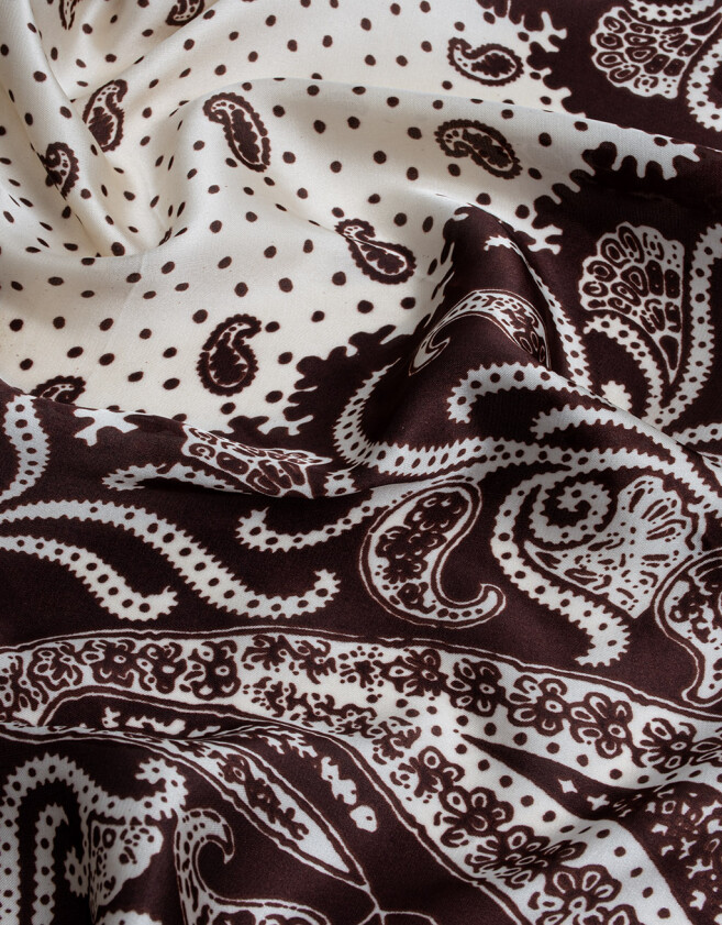 Vinchas Textiles Pañuelo Vincha Textil - Combinacion Bicolor