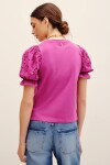 REMERA BALLOON BRODERIE Orquidea