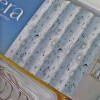 CORTINA DIS NEGRO DOBBY 178x183cm p/BAÑO Unica