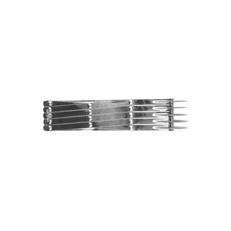 Corta Pastas Extensible 5 Ruedas de Acero Inoxidable Corta Pastas Extensible 5 Ruedas de Acero Inoxidable