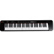 Teclado Órgano Musical 61 Teclas Electrónico 200 Tonos Negro