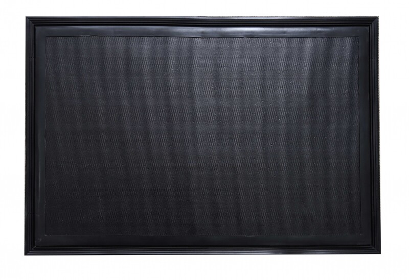 FELPUDO DRY & CLEAN 90130 FELPUDO DRY & CLEAN 5060 GRIS CON BORDE NEGRO 90X130CM