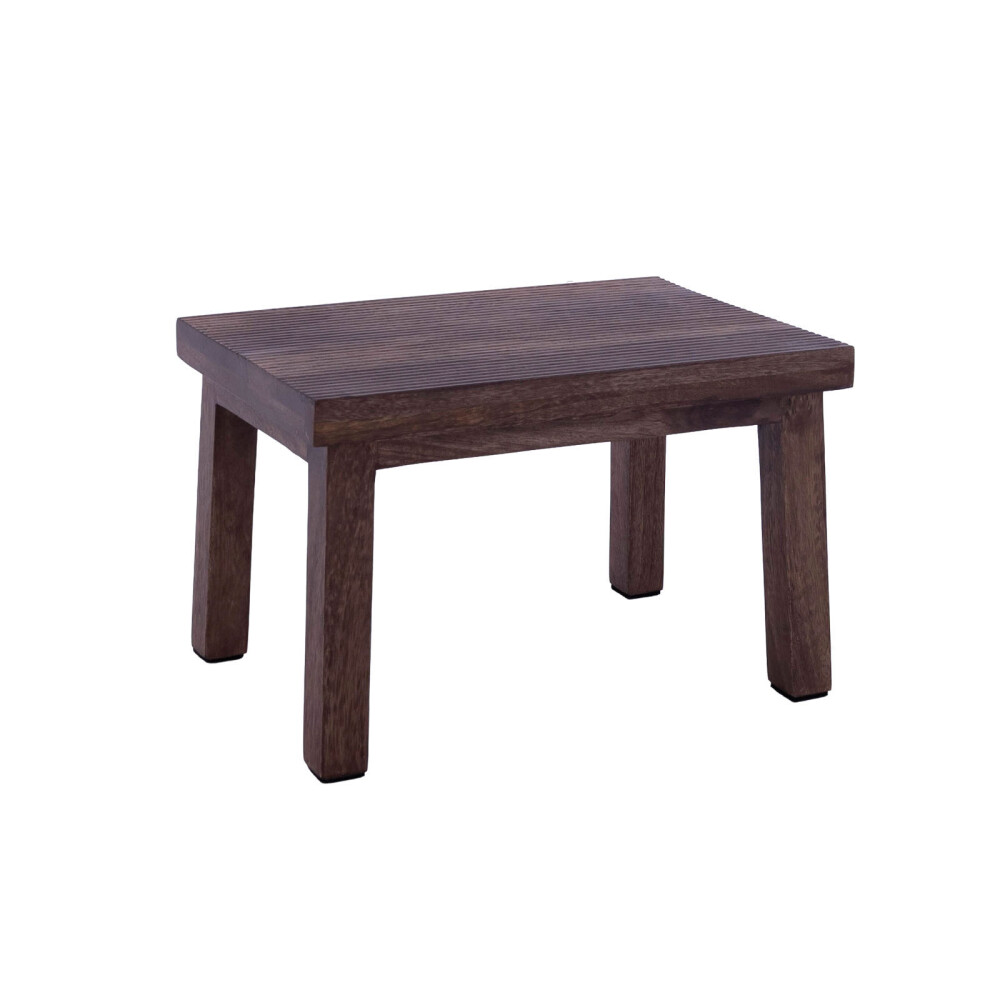 TABURETE MADERA NATURAL-BEIGE 2412-016